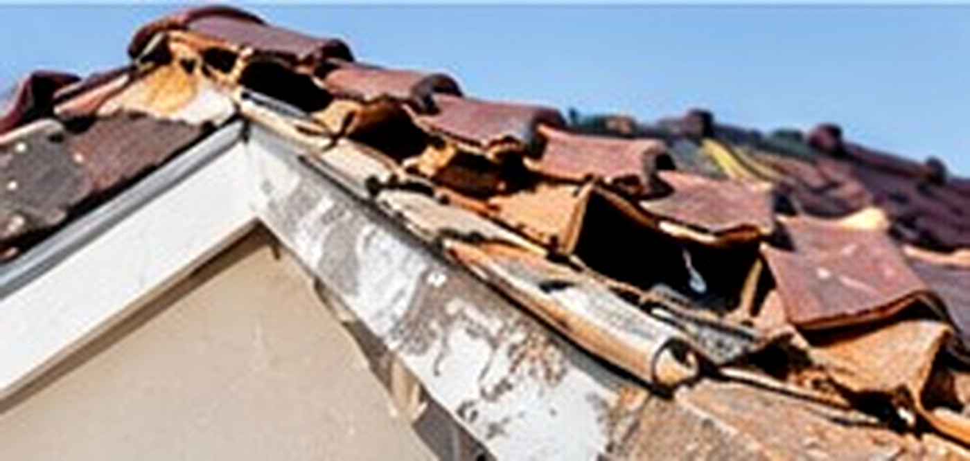Roof damage illustration